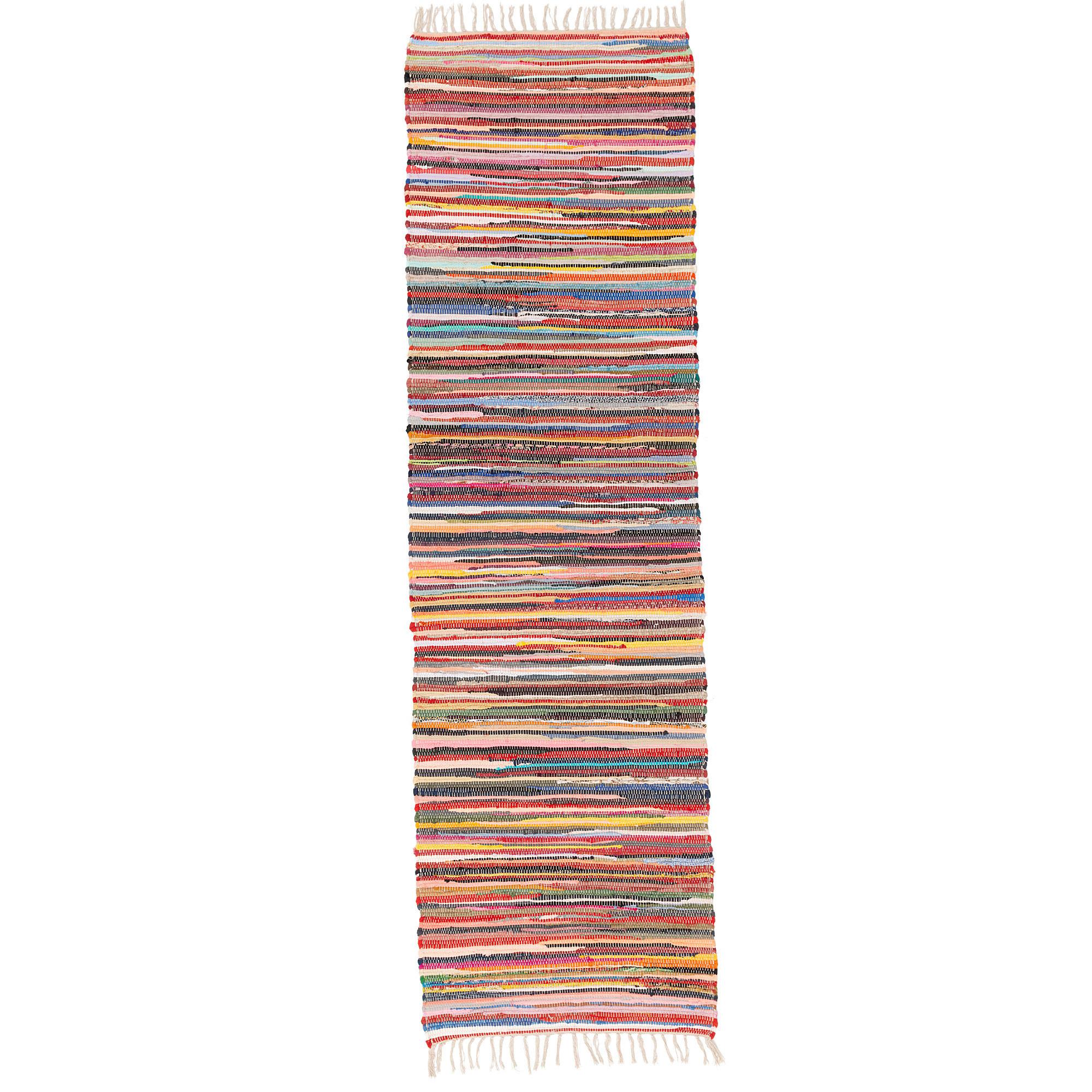 BAUMWOLLE NATUR TEPPICH LÄUFER JOLLY COTTON - Multicolor, Textil (60/120cm) - Pergamon