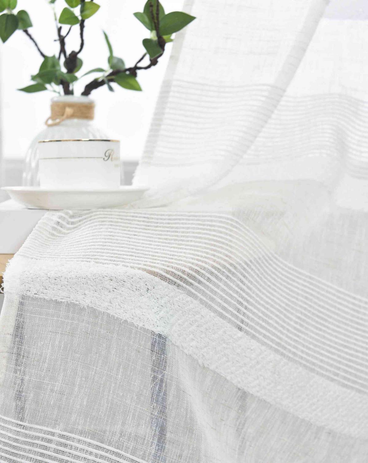 VORHANG 2ER SET »Halle« HxB 245x140 cm Natur - Naturfarben, Textil (140/245cm) - Gardinenbox