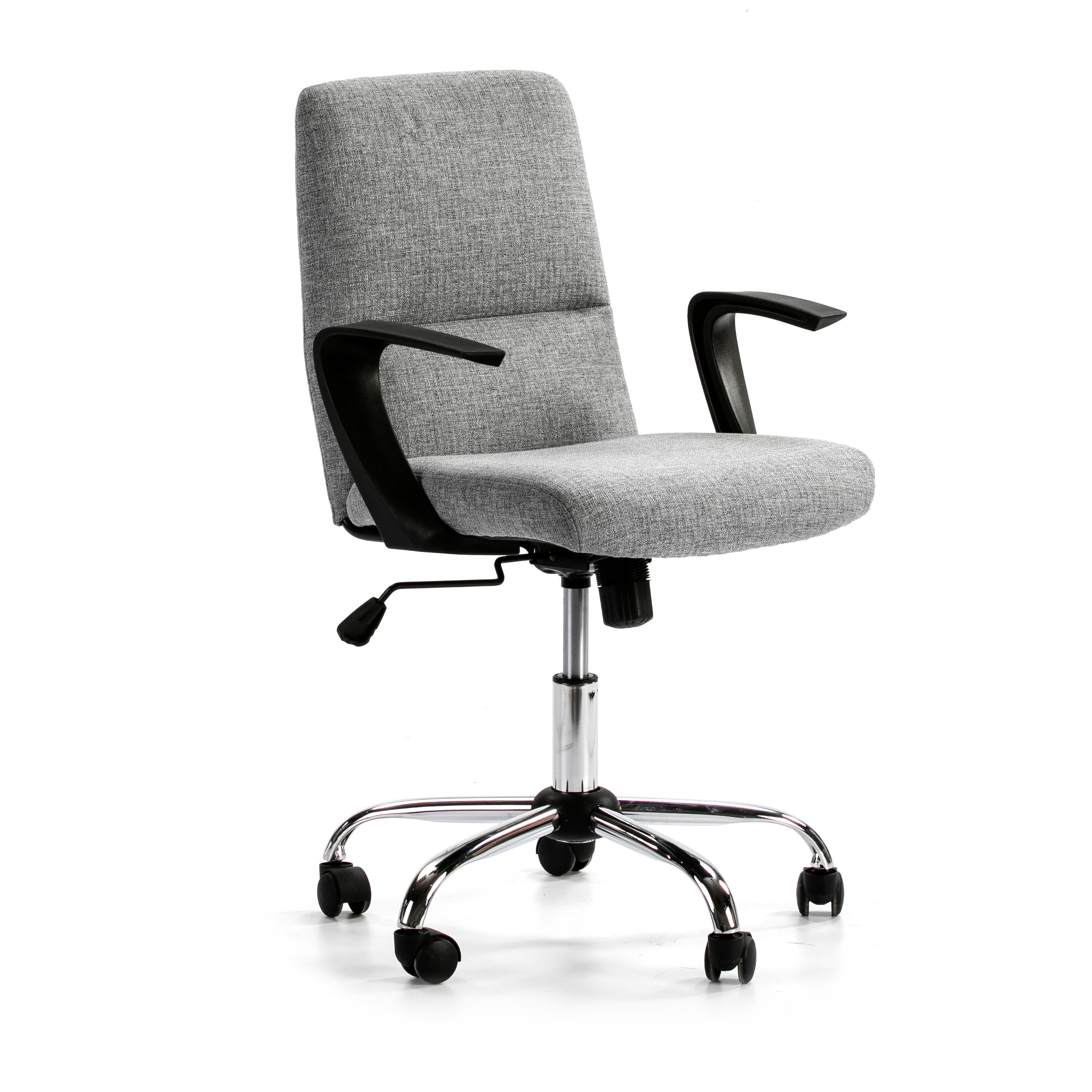 DREHSTUHL Teo Liegefunktion Hellgrau - Hellgrau, Textil (56/80/57cm) - VS Venta-stock