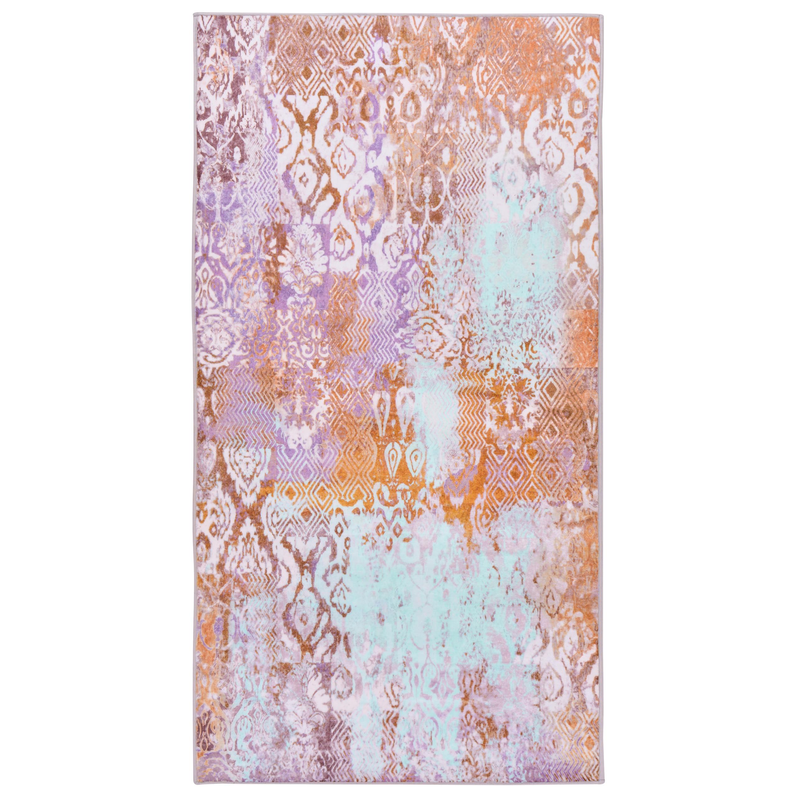 TEPPICH Bunt 80/150 cm Zenvira - Multicolor, Textil (80/150cm) - Beliani