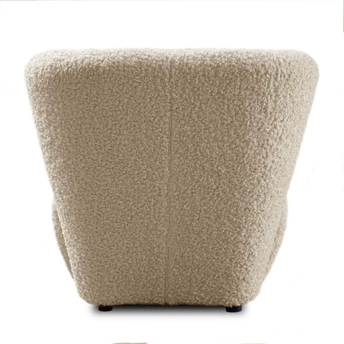 SESSEL ARLO LOUNGE Rolf 02 - Beige, Textil (85/74/58cm) - Lookway