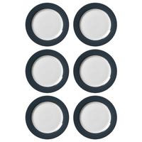 SPEISETELLER Doppio Anthrazit ø 27 cm 6er Set - Anthrazit, Keramik (27cm) - Ritzenhoff Breker