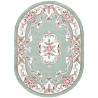 HANDTUFTTEPPICH Ming 190x290 cm - Grün, Textil (190/290cm) - THEKO