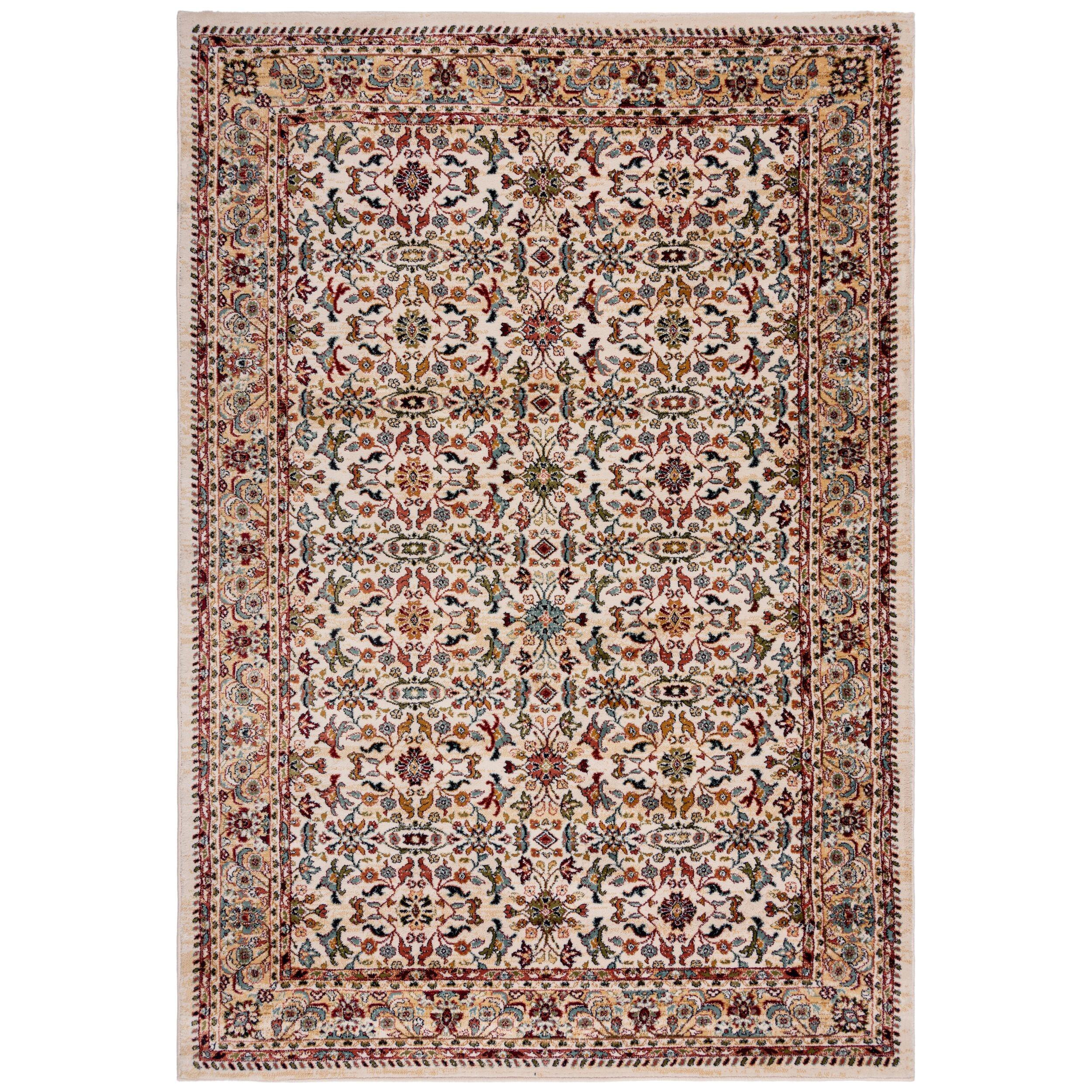 KURZFLORTEPPICH GLAZERT, orientalisch, Natur, 200 x 290 cm - Multicolor, Textil (200/290cm) - KADIMA DESIGN