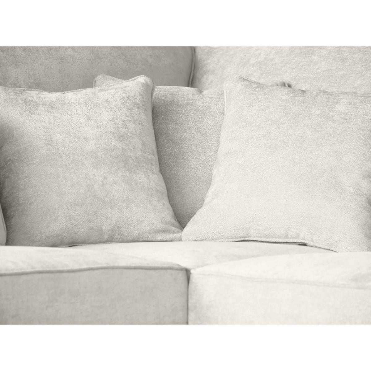 ECKSOFA Parma ohne Schlaffunktion beige links - Beige/Schwarz, Textil (314/224cm) - Beautysofa