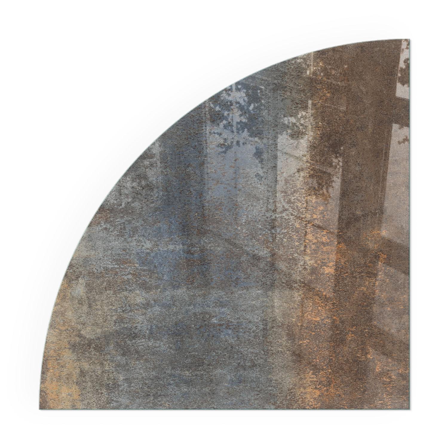 GLASPLATTE für Kamin 100x100 cm - Braun, Glas (100/100/0.4cm) - TULUP