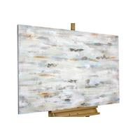 ACRYLBILD HANDGEMALT 120/80 cm - Silberfarben/Grau, Holz/Textil (120/80cm) - KUNSTLOFT