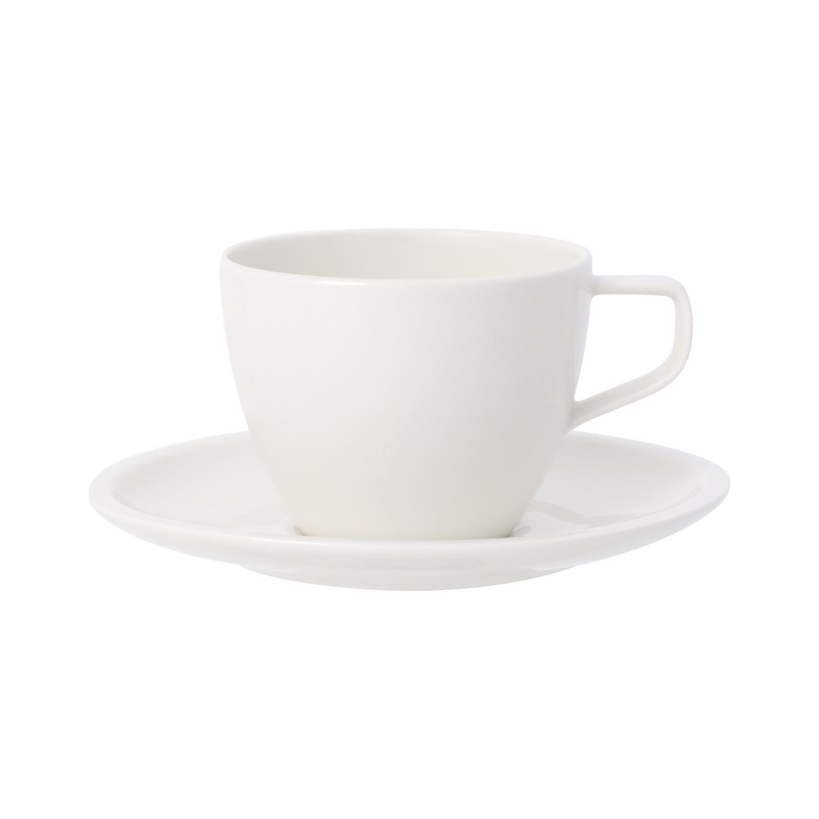 KAFFEETASSE MIT UNTERTASSE Artesano Original weiß 250 ml - Weiß, Keramik (16/10/16cm) - Villeroy & Boch