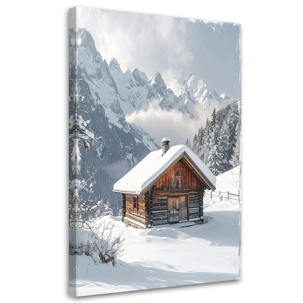 LEINWANDBILD Weihnachten 30x45cm - Weiß, Textil (30/45cm) - Feeby
