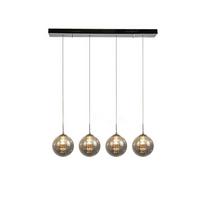 PENDELLEUCHTE Energie 4-flammig 70/15/150 cm - Grau, Glas (70/15/150cm) - Nettlife
