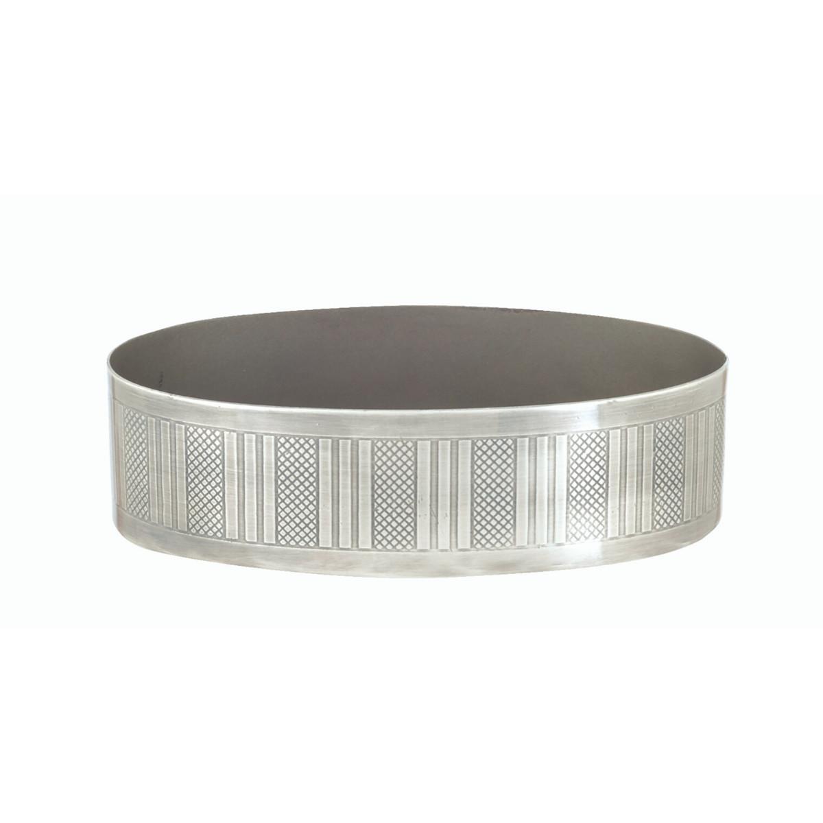 SEIFENSCHALE Durand - 13/13/4 cm - Silberfarben, Metall (11/4/11cm) - Signature