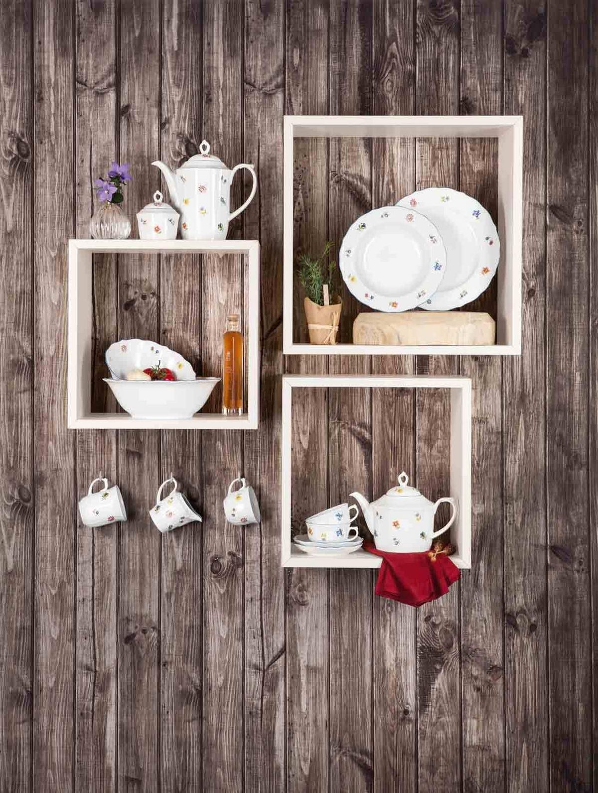 DESSERTSCHALEN Sonate Nostalgie weiß ø 15,3 cm 6er Set - Weiß, Keramik (15.3cm) - Seltmann Weiden