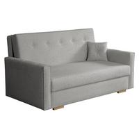 SCHLAFSOFA Viva Sonic III - Schwarz/Grau, Holz/Textil (153/85/100cm) - MIRJAN24