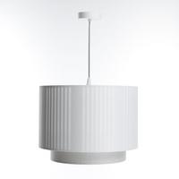 HÄNGELEUCHTE Weiß 50/106 cm - Weiß, Kunststoff (36/0.6/106cm) - ONZENO
