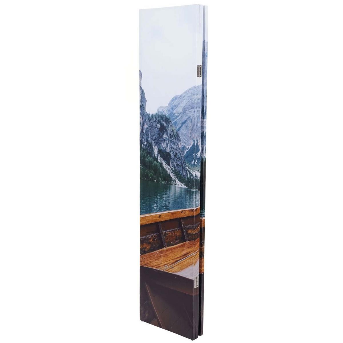 FOTO-PARAVENT Multicolor - Multicolor, Holz (121/180/2cm) - MCW