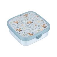 BROTDOSE XL Campus (2025) Forest Friends 1,3 l - Hellblau, Kunststoff (18.2/6.1/18.2cm) - Mepal