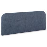 KOPFTEIL 150x60 cm Saona Blau - Blau, Textil (8/60/150cm) - VS Venta-stock