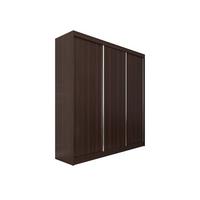 SCHWEBETÜRENSCHRANK SOFIA 180/216/61 cm 3-türig Wengefarben - Wengefarben, Holzwerkstoff (180/216/61cm) - MASSENO