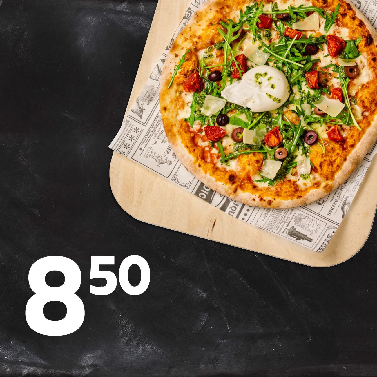 Burrata Pizza