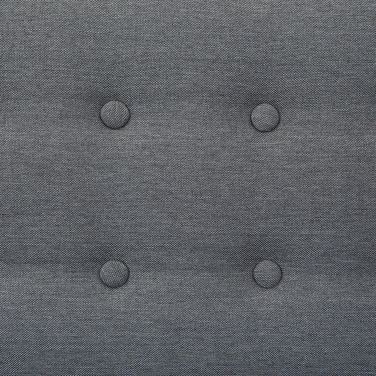 3-SITZER-SOFA hellgrau/hellbraun Motala - Hellbraun/Grau, Textil (182/76/83cm) - Beliani