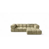 ECKSOFA Blanche In Puente - Sandfarben, Holzwerkstoff/Textil (150/280cm) - Fun Möbel