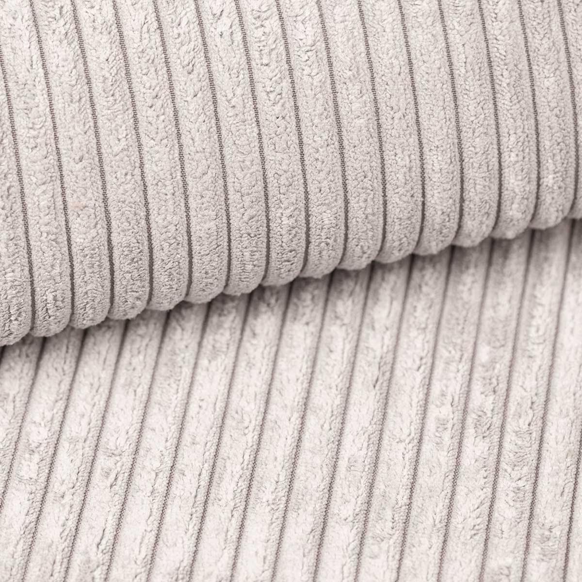 ECKSOFA Declan Mit Schlaffunktion - Weiß, Holzwerkstoff/Textil (277/203cm) - Fun Möbel