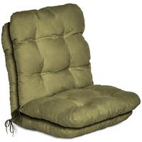 NIEDERLEHNER Flair NL 100x50x8cm Olivgrün (2tlg) - Olivgrün, Textil (50/100cm) - Beautissu 