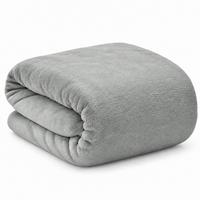 DECKE Aurelia 220/240 cm Hellgrau - Grau, Textil (240/220cm) - Beautissu 