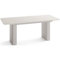ESSTISCH Riven rechteckig ausziehbar verlängerbar mit Butterfly-Auszug, Kaschmir 180-276/90/76 cm - Kaschmir, Holzwerkstoff/Metall (90/276/76cm) - WFL GROUP