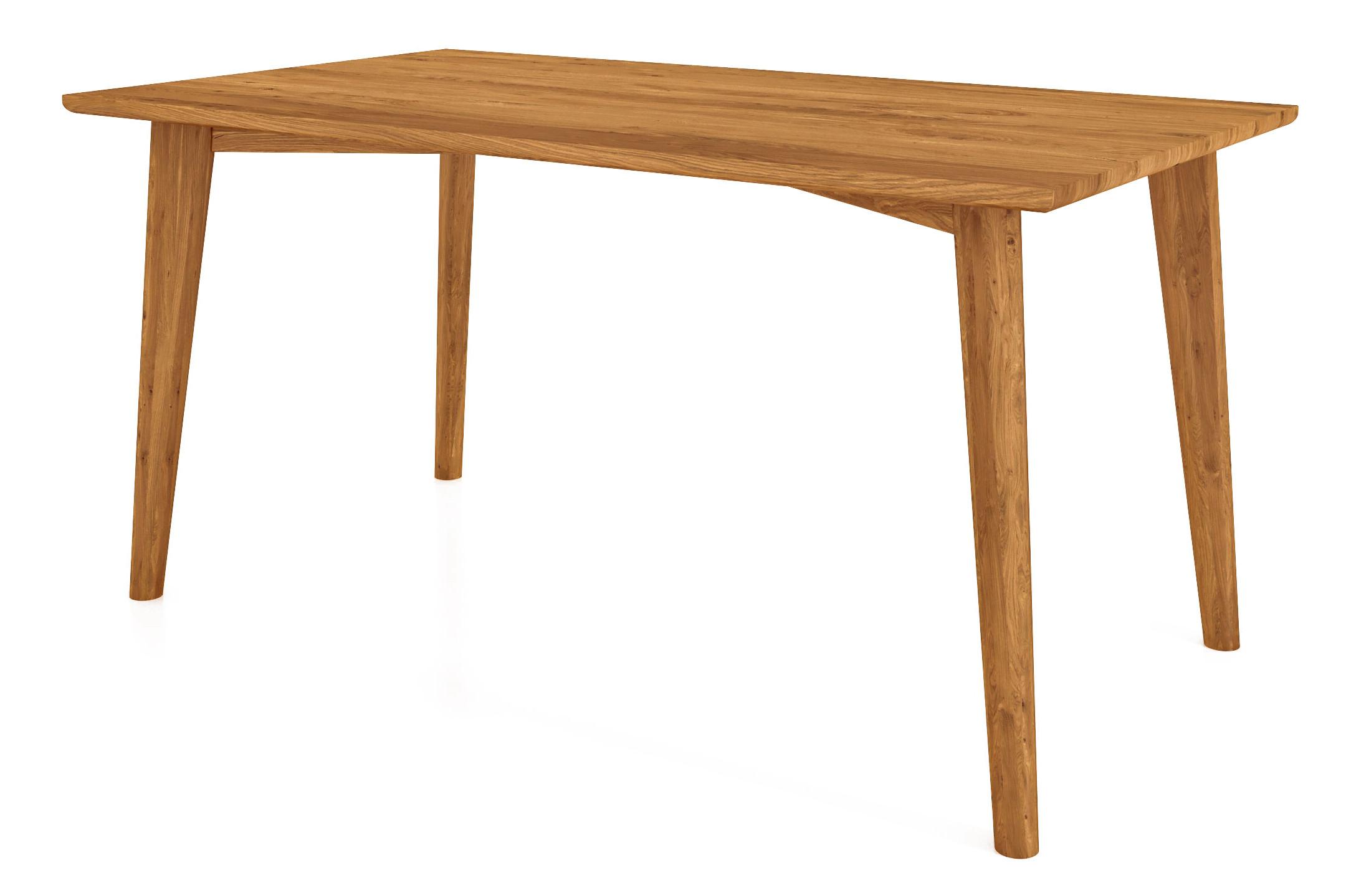 TISCH GREG Wildeiche - Wildeiche, Holz (120/80/77cm) - byoak