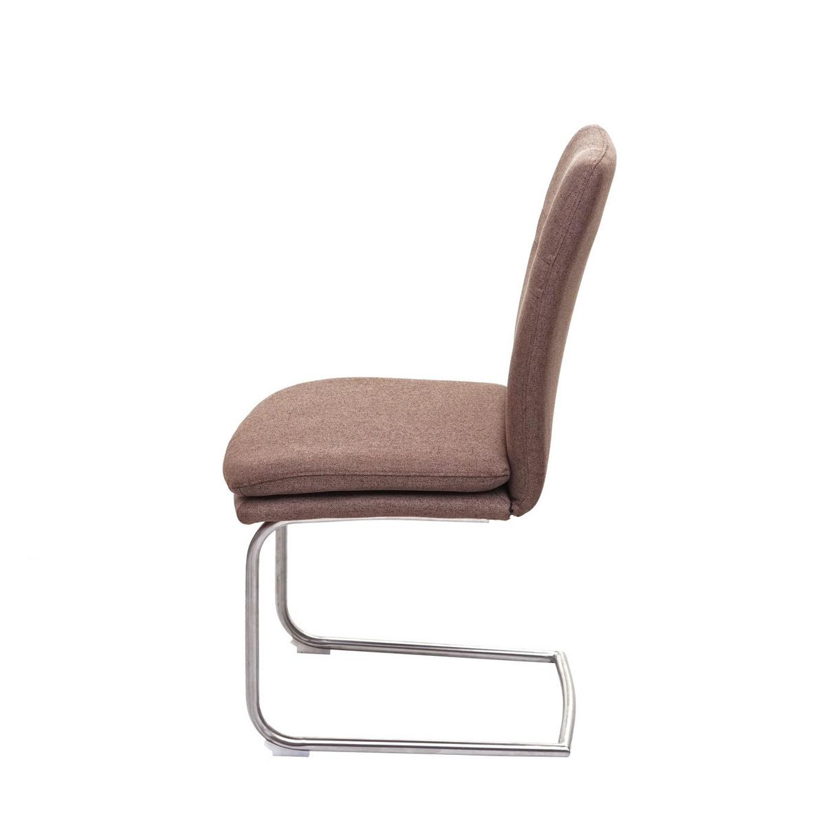 ESSZIMMERSTUHL Braun - Braun, Textil (47/92/57cm) - MCW