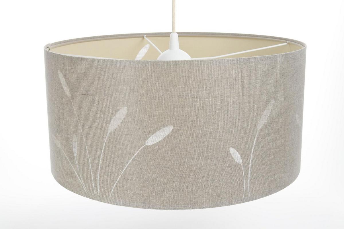 HÄNGELEUCHTE Taupe 60/100 cm - Taupe/Beige, Kunststoff (30/0.8/100cm) - ONZENO