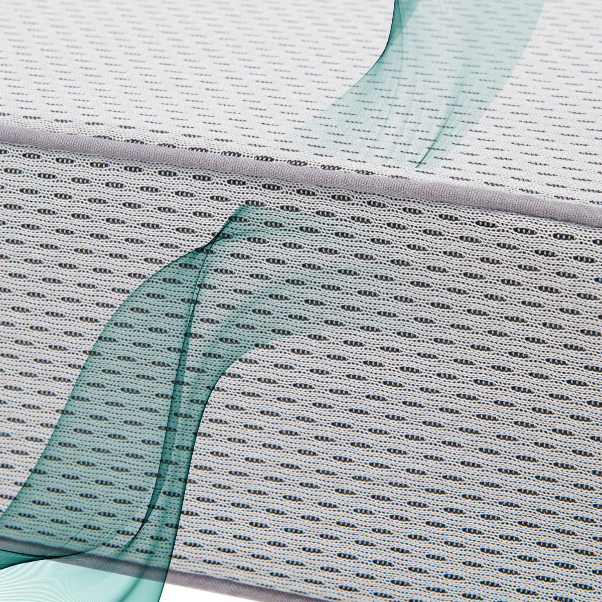 BABYBETTMATRATZE Air Balance PREMIUMMESH 60 x 120 cm - Grau, Textil (60/120cm) - Roba