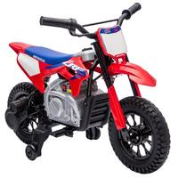 KINDER Motocross Stahl Kunststoff Rot - Rot, Metall (104/55/67cm) - AIYAPLAY