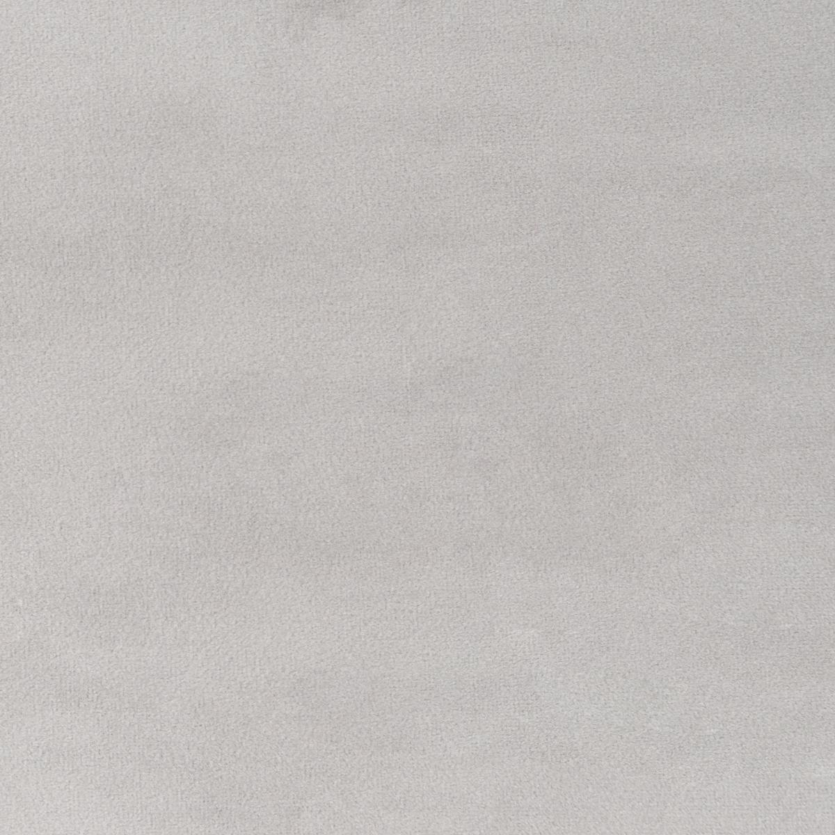 ESSZIMMERSTUHL 2er-Set Samtstoff hellgrau/schwarz Luana - Schwarz/Grau, Textil (50/80/52cm) - Beliani