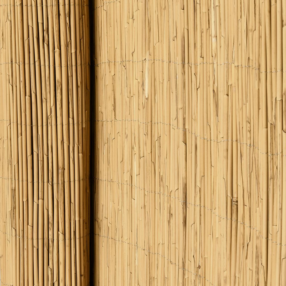 SICHTSCHUTZZAUN SolVision S36 90/600 cm Schilf - Naturfarben, Kunststoff (600/90cm) - Sol Royal