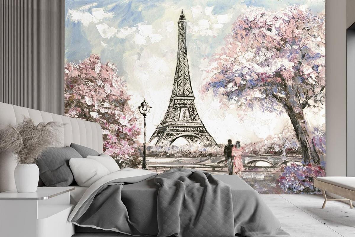 VLIESTAPETE Rosa 100/70 cm - Pink, Papier (100/70cm) - KUNSTLOFT