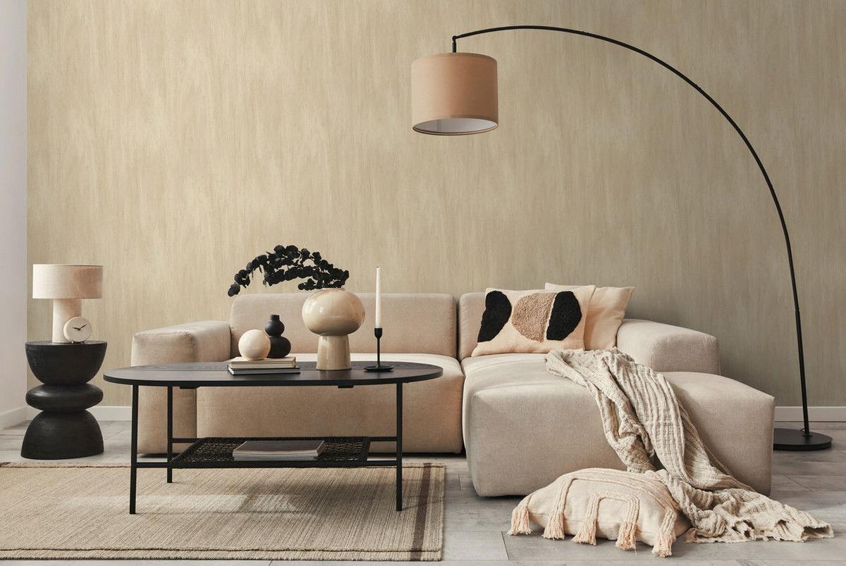 VLIESTAPETE Braun 53/1005 cm - Braun, Textil (53/1cm) - KUNSTLOFT