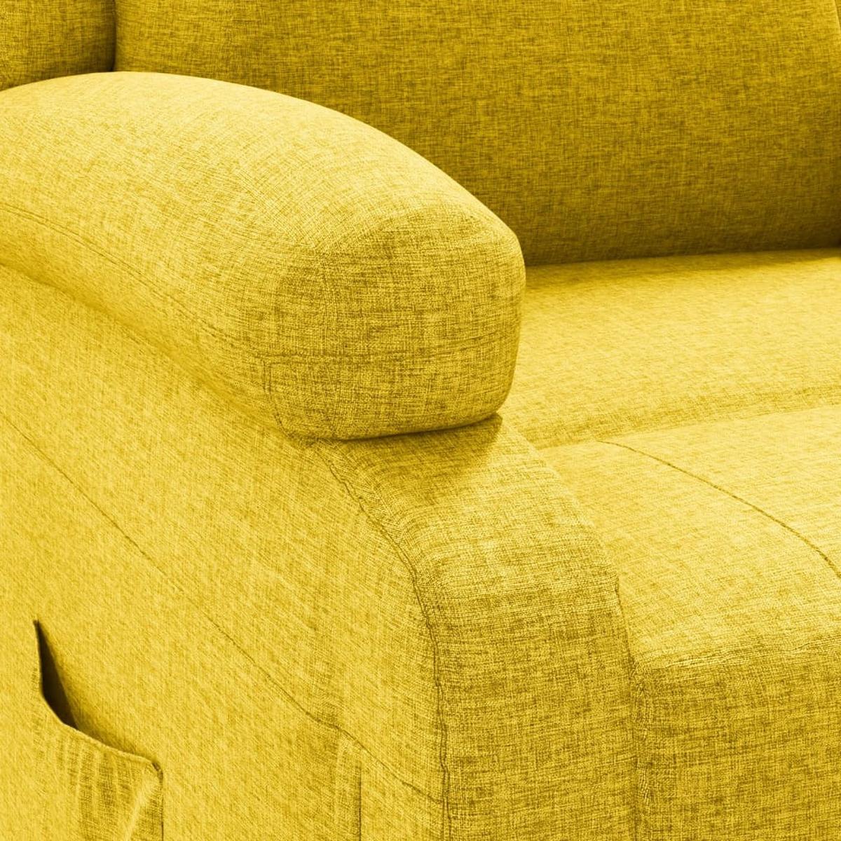 FERNSEHSESSEL Liedtke Gelb - Gelb, Metall (70/98.5/90.5cm) - Nettlife