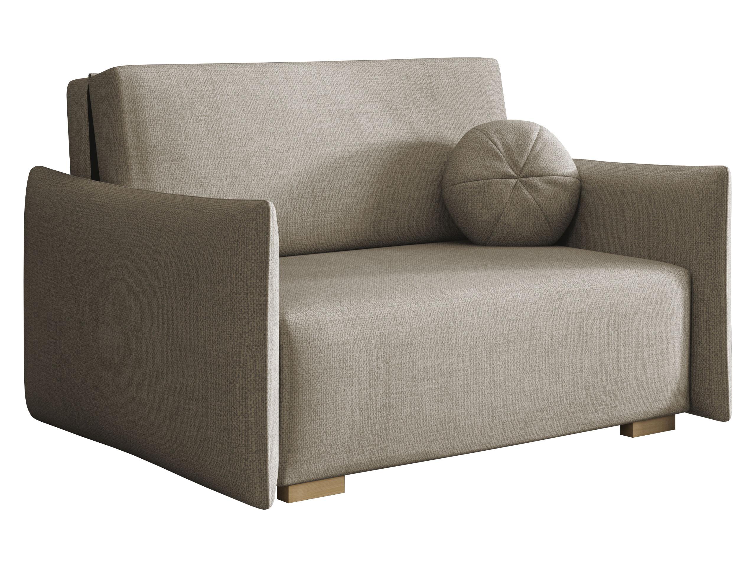 SCHLAFSOFA Viva Glov II - Naturfarben, Holz/Textil (134/85/98cm) - MIRJAN24