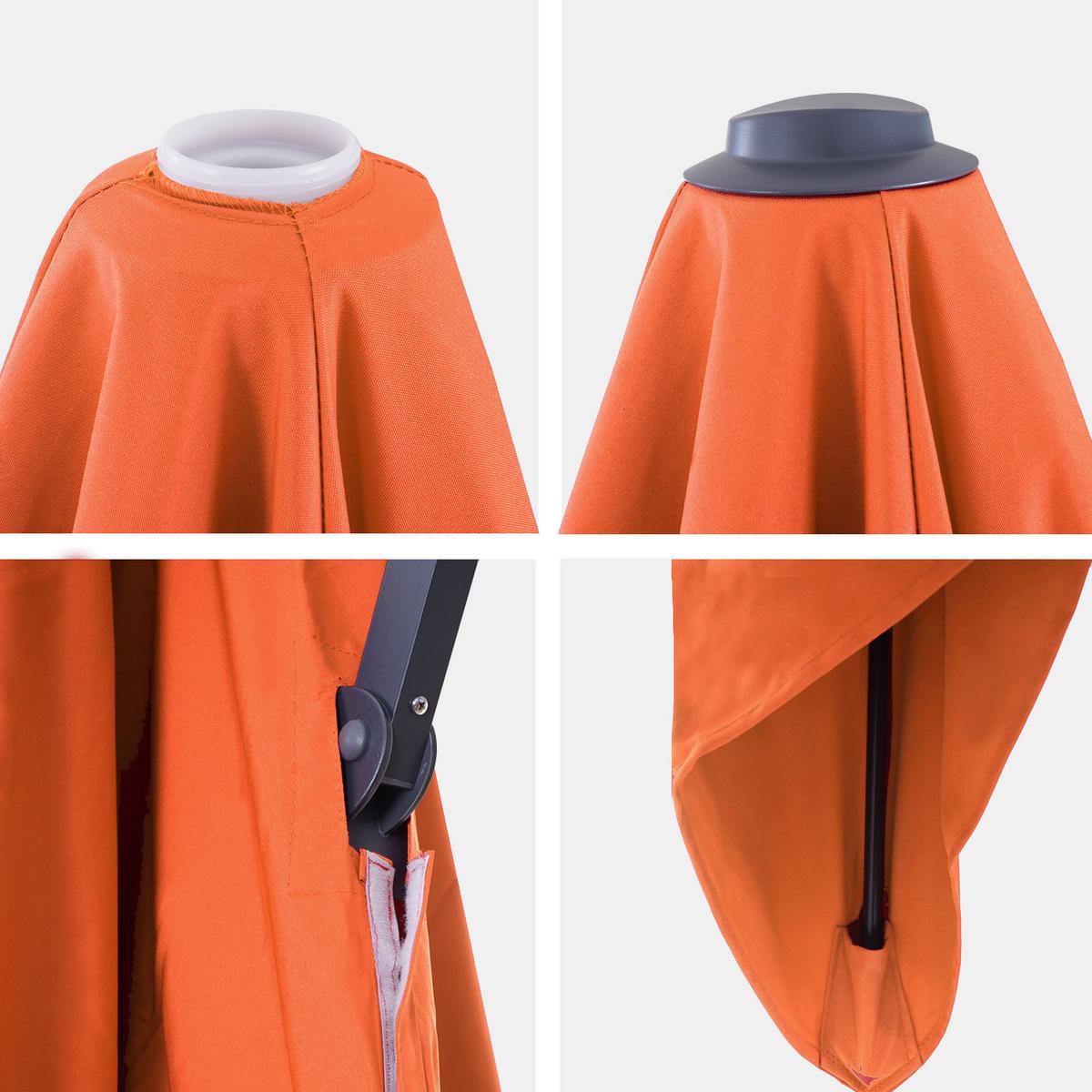 ERSATZ-BEZUG FÜR SCHIRM Orange - Orange, Textil (335/335cm) - MCW