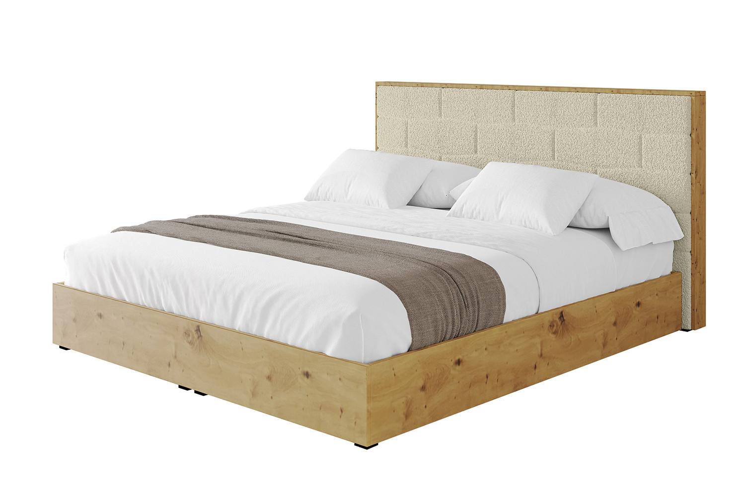 POLSTERBETT mit Bettkasten und Lattenrost, Bett mit Matratze H3/H4 - ENZO8 180x200 Beige - Taupe, Holzwerkstoff/Textil (180/200cm) - ALTDECOR