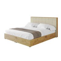 POLSTERBETT mit Bettkasten und Lattenrost, Bett mit Matratze H3/H4 - ENZO8 180x200 Beige - Taupe, Holzwerkstoff/Textil (180/200cm) - ALTDECOR