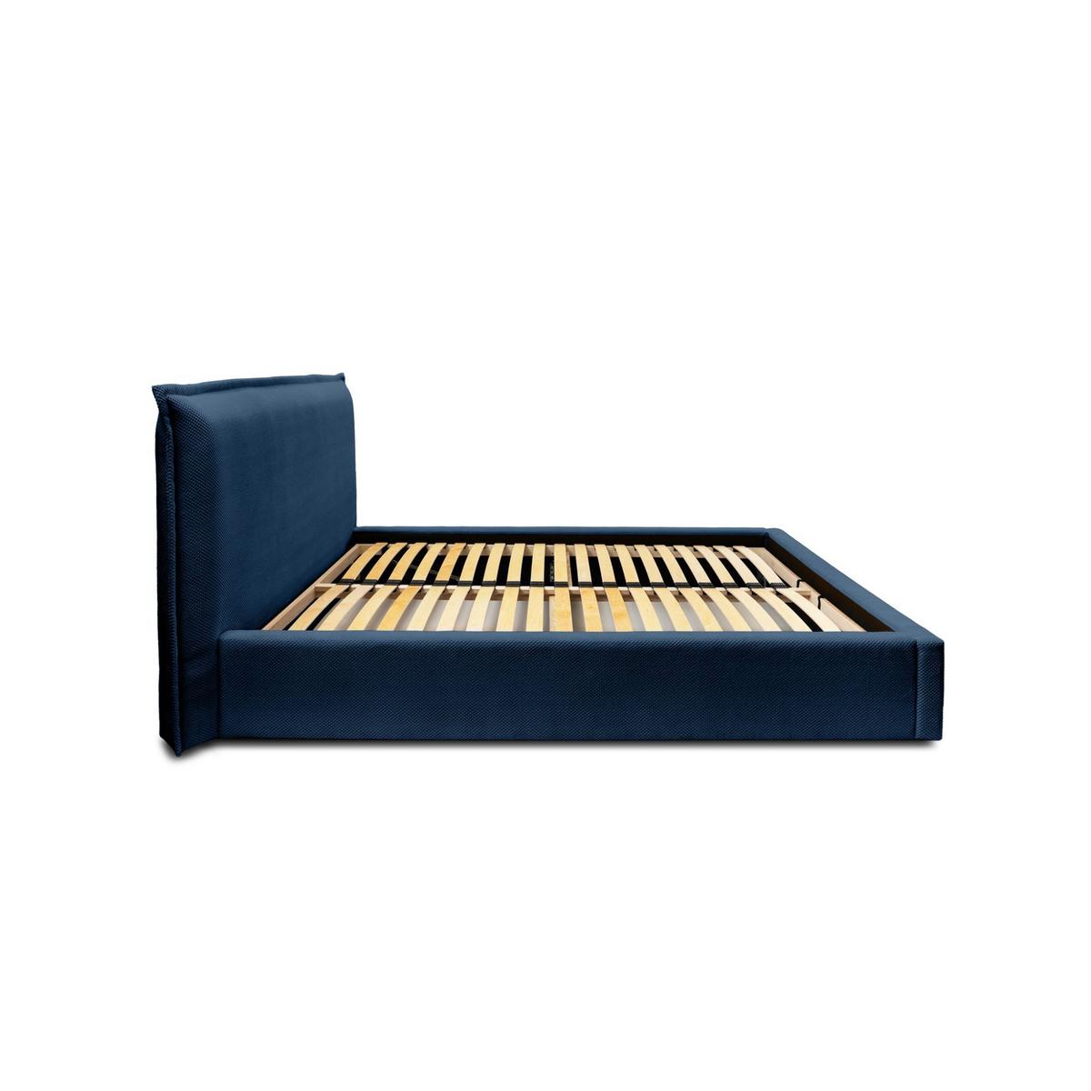POLSTERBETT Amada In Pop - Blau, Holzwerkstoff/Textil (160/200cm) - Fun Möbel