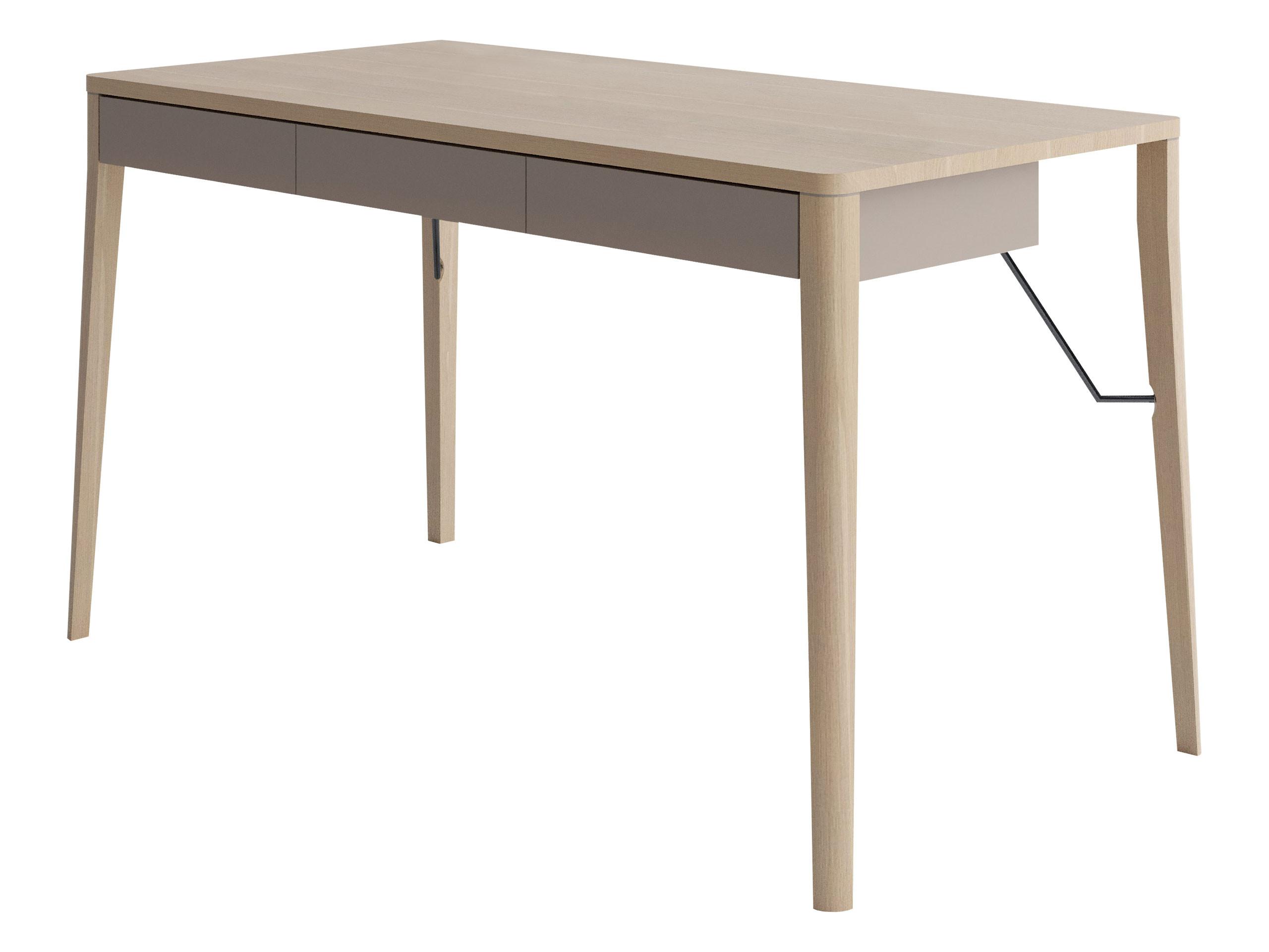 SCHREIBTISCH Match 3S MK01 - Eichefarben/Beige, Holz/Holzwerkstoff (139/71/77cm) - MIRJAN24