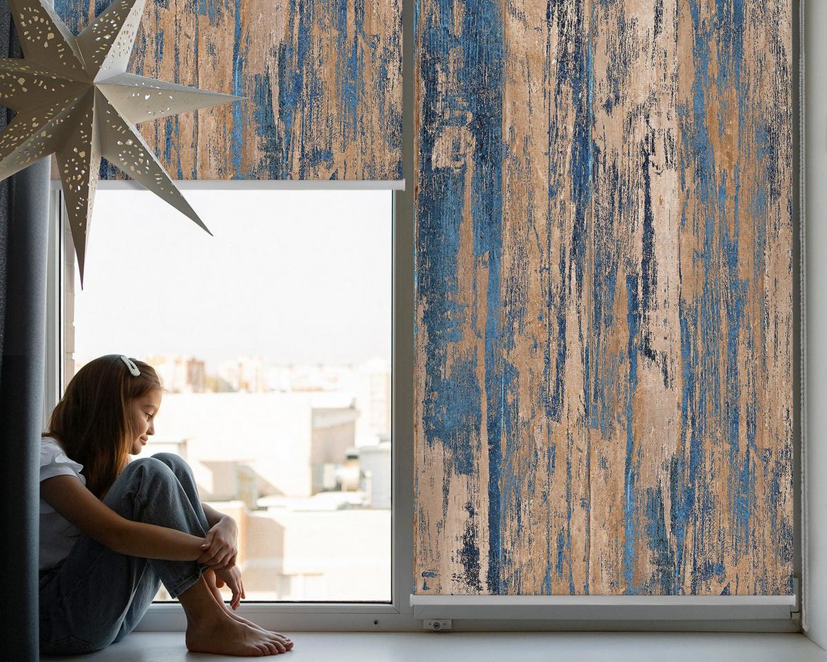 INNENROLLO - Fensterrollo - Rollo - 70x140 cm - Granit - Braun, Kunststoff (70/140/0.5cm) - TULUP