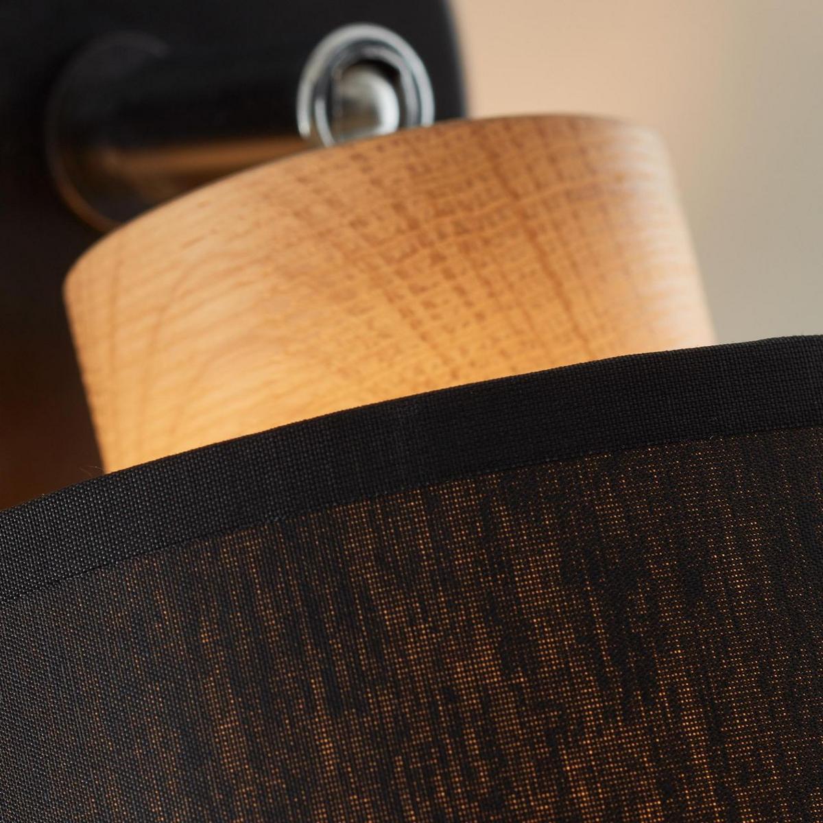 WANDSPOT Vonnie 99410/76 - Schwarz, Holz (13/22/27cm) - Brilliant