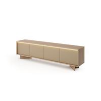 LOWBOARD RIGATO 203,9/54,4/40 cm, Beige - Beige, Holzwerkstoff (203.9/54.4/40cm) - MASSENO
