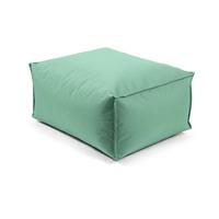 OUTDOOR POUF Der Ruhestifter - Mintgrün, Textil (60/30/50cm) - Mokebo