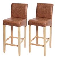 BARHOCKER Braun 2er-Set - Braun, Textil (39/105/53cm) - MCW